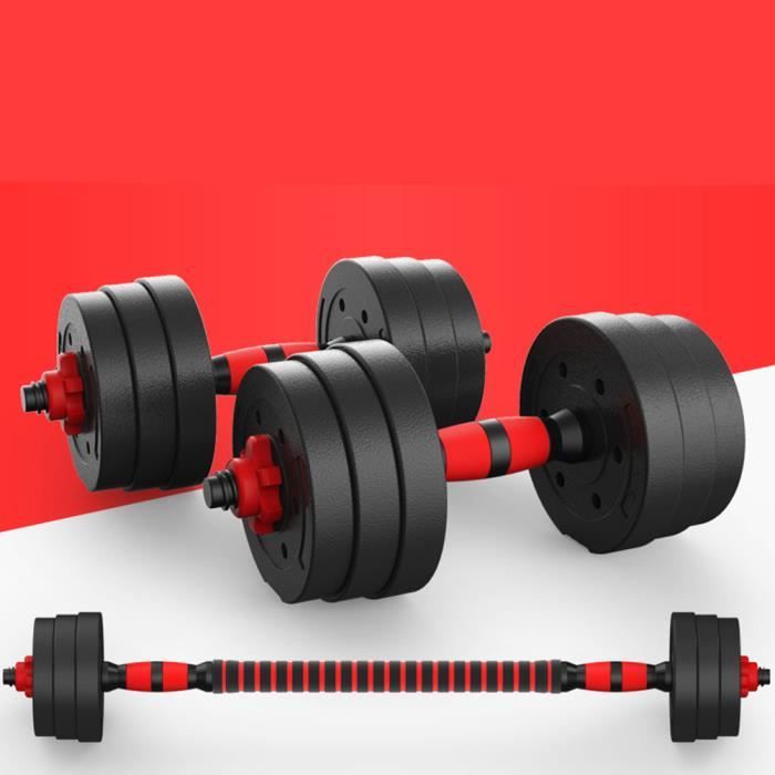 Kit Haltère Réglables - Haltère Musculation - Exercices Haltères -haltère  Poids 20 kg Fitness Musculation AA-LOO - Cdiscount Sport