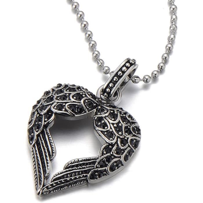 1 pièce Collier pendentif améthyste violet plaqué or 24 carats