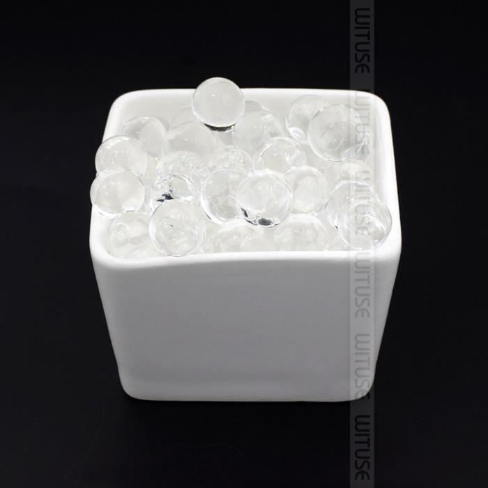 HEPAZ Perles Gel Eau,110,000 Pcs Perles de Gel Boules de Gel deau Color/ées Perles deau Non Toxiques pour la D/écoration de Vases,Plantes,Fleurs