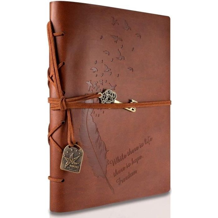 Rymall Carnet De Voyage A5, Journal Intime, New Cuir Vintage Magique Key  String Notebook Journal Blank Agenda Jotter Cahier Corde - Cdiscount  Beaux-Arts et Loisirs créatifs