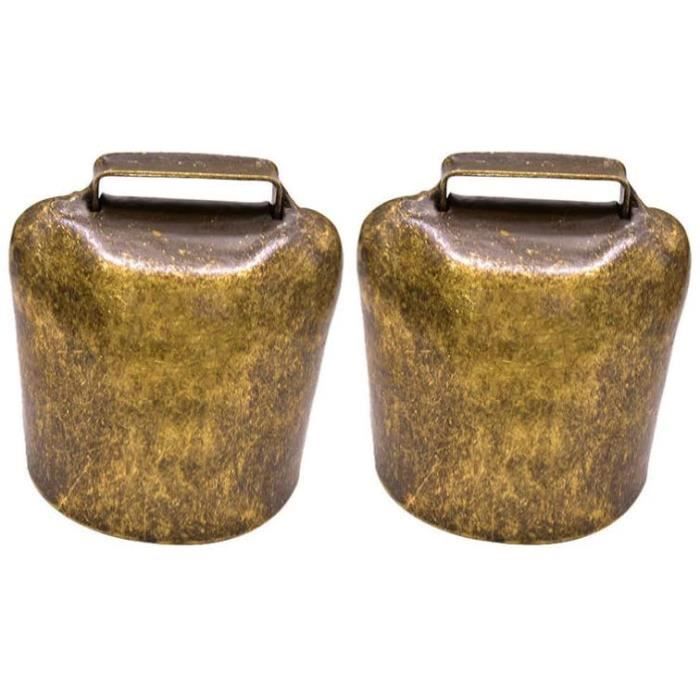 Ensemble Ancien De Cloches à Cheval En Bronze/cuivre - Traîneau, Comédie Musicale équestre