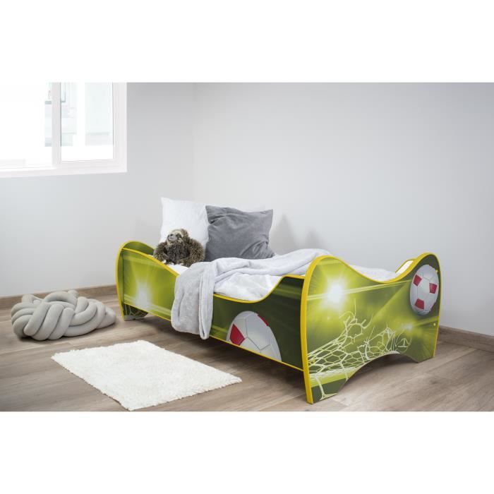 Topbeds Lit pour enfant Design voiture de course Matelas inclus Topbeds Lit pour enfant Design voiture de course Matelas inclus
