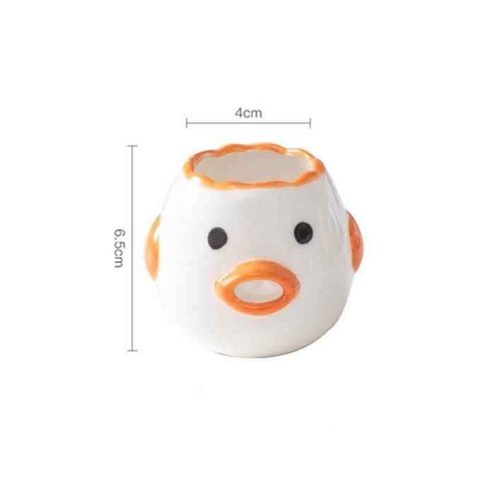 Séparateur D'œufs Nez Morve Amusant En Céramique – Outil De Cuisine Drôle Et Pratique Pour Séparer Blancs Et Jaunes Facilement