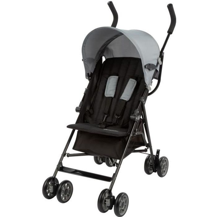 BEBECONFORT Poussette canne ultra compacte PEPS, 4 roues, de 6 mois jusqu'à 3  ans environ (15kg), Shadow Block - Cdiscount Puériculture & Eveil bébé