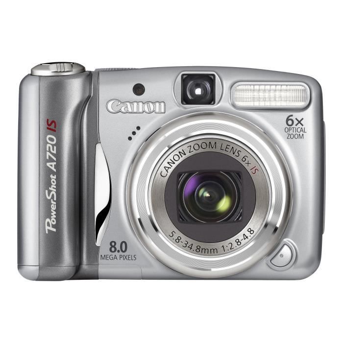 Canon PowerShot A720 IS Appareil photo numérique compact 8.0 MP 6x zoom optique
