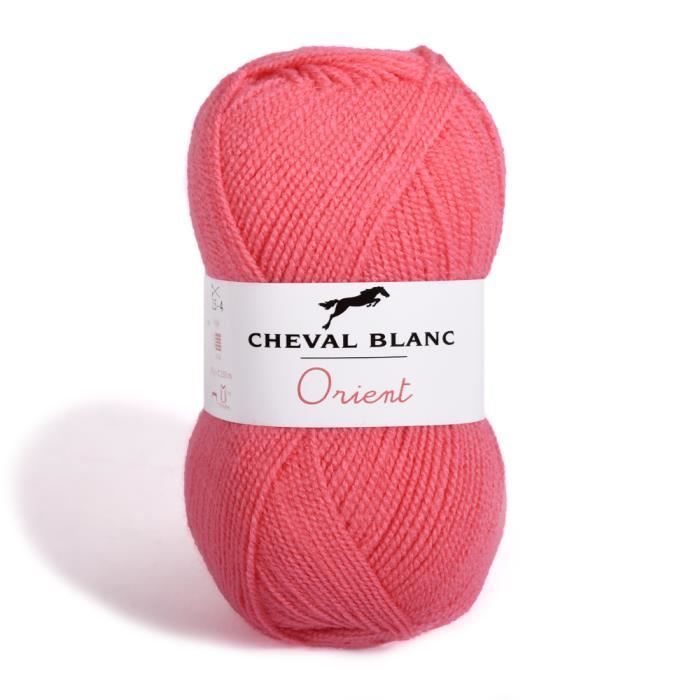 Laines Cheval Blanc - NEW SPOT Fil à Tricoter 100g - 55% Acrylique 45