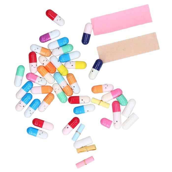 RANJIMA 50 PCS Capsule con Messaggio in Una Bottiglia, Regalo di San Valentino per Lei e Lui, Regalo Anniversario per Lei e Lui, Capsule Lettere per Fidanzato Fidanzata Amore Romantiche Regalo