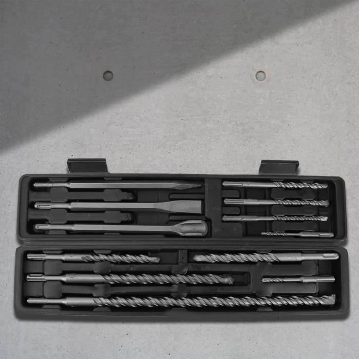 Lot 23 Embouts SDS Plus Pour Perforateur - Forets Et Burins à Béton - Qualité Pro USA