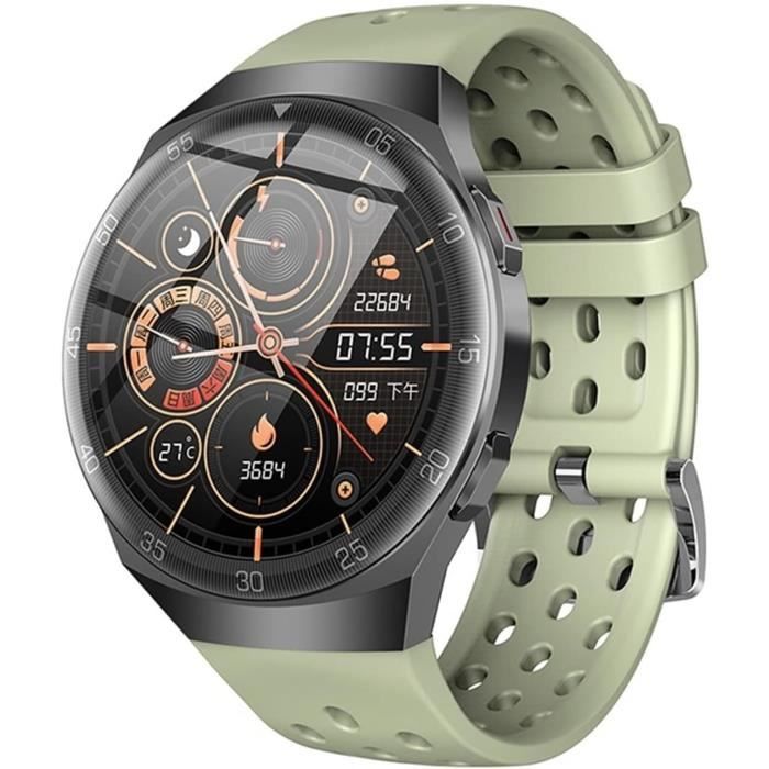 Montre Intelligente BYTTRON – Écran Tactile Rond 1,3 Pouce – Tracker Fitness – Noir