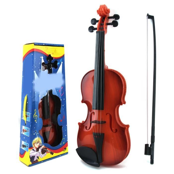 estink violon jouet musical en simulation pour enfants, instrument arc débutant cadeau anniversaire