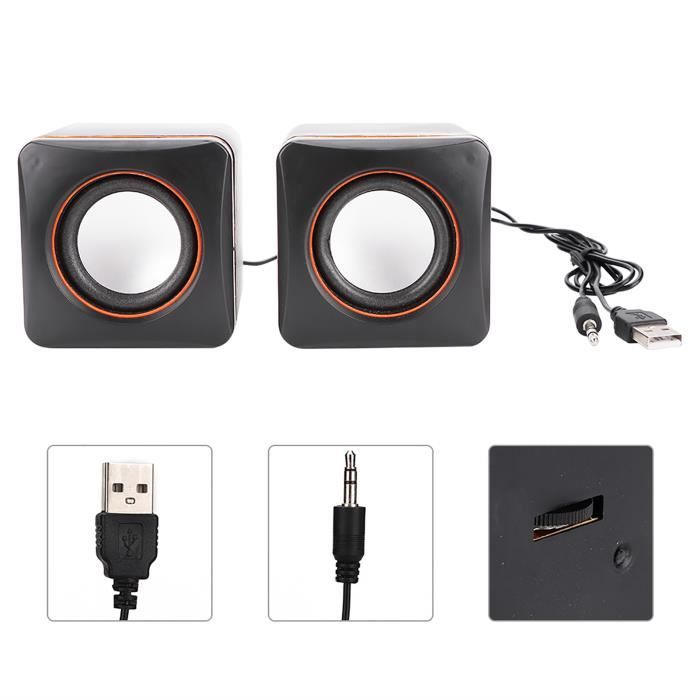 Enceinte Mini Haut-Parleurs Stéréo Portables Sans Fil Bluetooth Crack