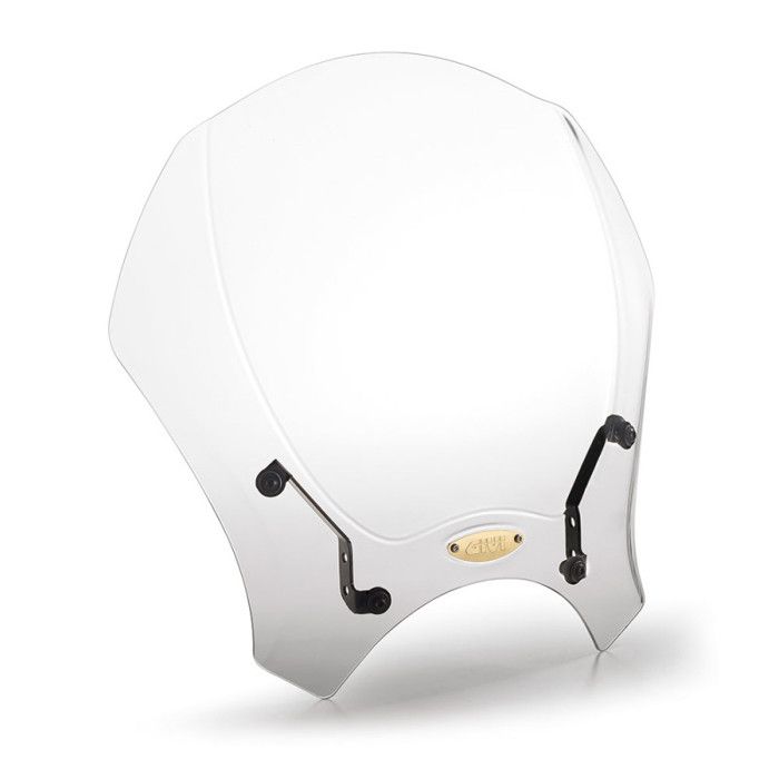 Bulle Givi Incolore D242ST - Pour Scooters 125 à 500 Cm3 - Très Efficace, Facile à Monter