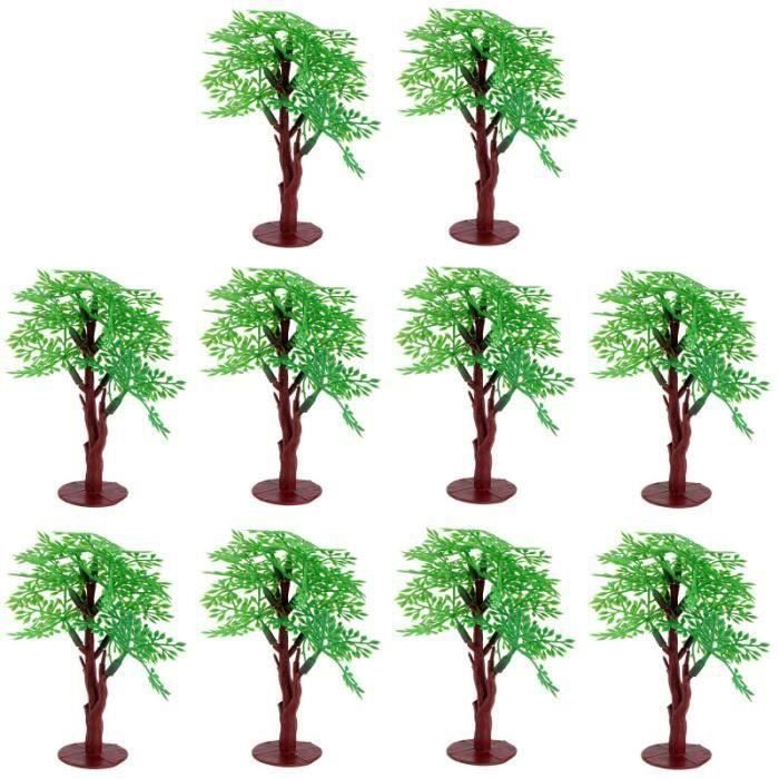 Arbres Miniatures En Fil De Fer - Décoration Pour Diorama, Maquettes Et Paysages - Arbres Artificiels Modulables - Idéaux Pour Trains Miniatures Et Projets Créatifs