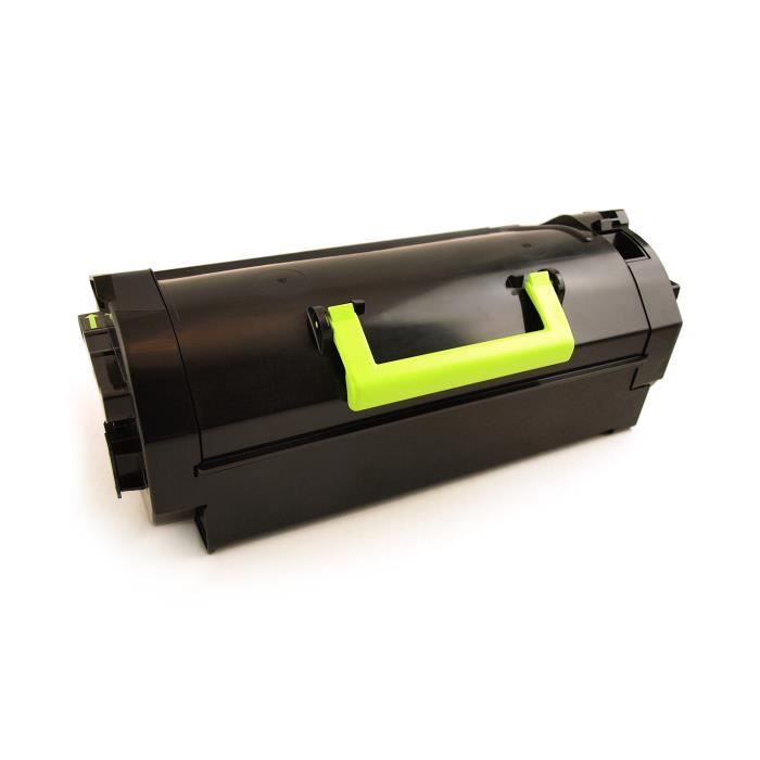 Toner Noir Compatible Lexmark MS810de MS810dn MS810d - 2 Cartouches 52D2000 - DUSTON Neuf