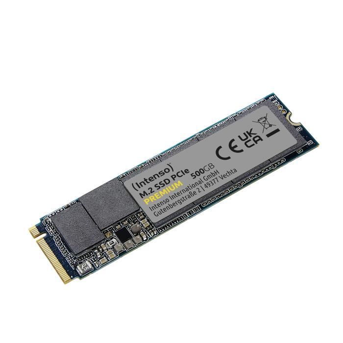 Intenso SSD 500GB Premium .2 PCIe 500 Go PCI Express 3.0 NVMe Neuf - vue 8