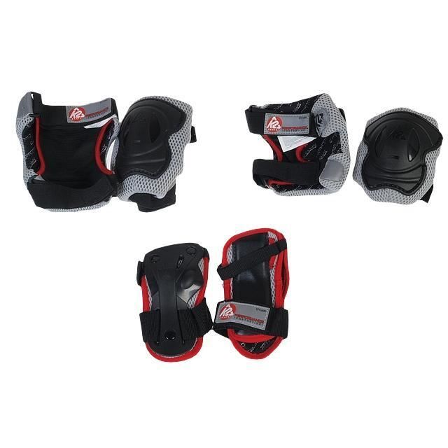 Kit protection roller skateboard Performance 3 pack protec K2 S Noir