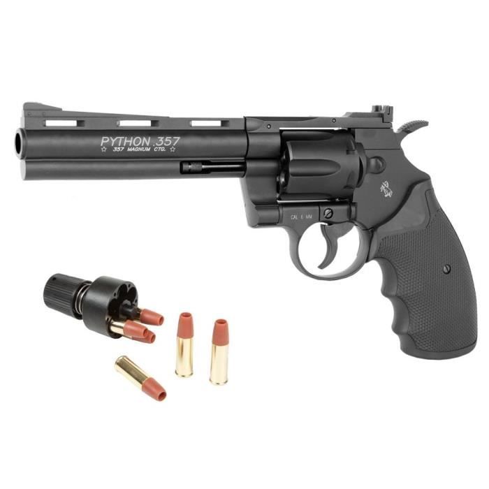 Revolver colt python 357 magnum co2 noir full m cdiscount sport