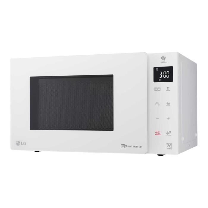 LG NeoChef MH6535GIH Four micro-ondes grill pose libre 25 litres 1000 Watt blanc