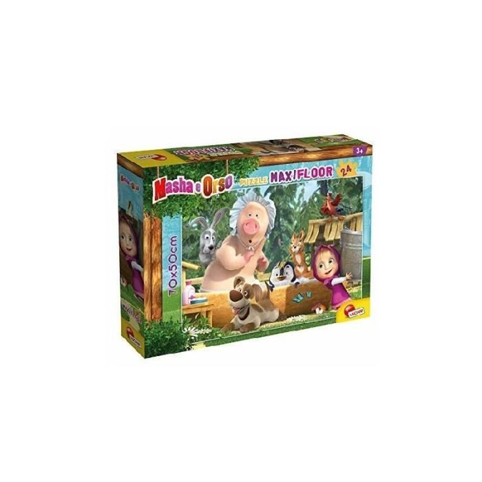 Lisciani Gioco Dell'Oca Di Masha E Orso – Gioco Da Tavolo Per Bambini, 2+ Giocatori