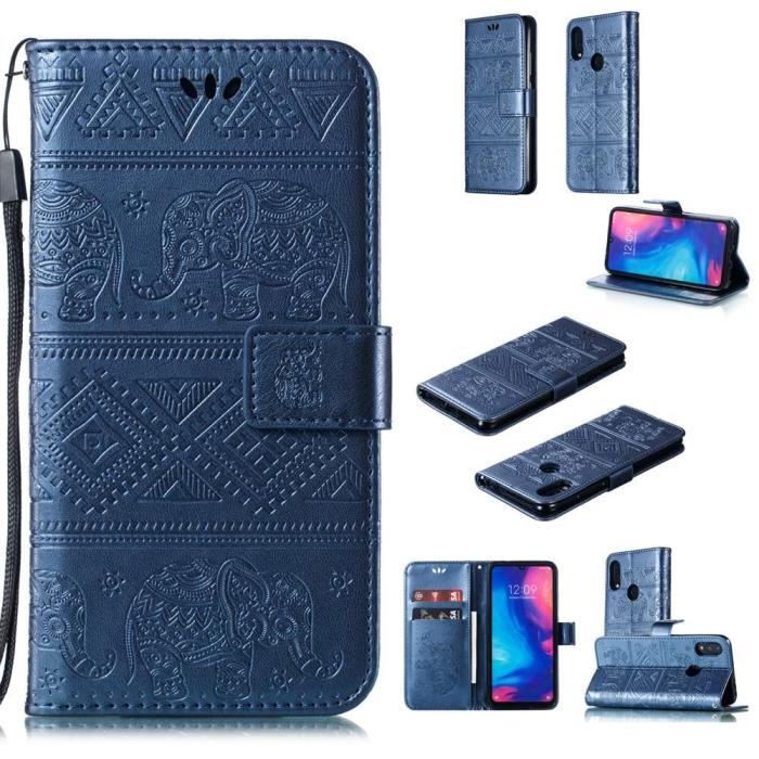 Tiroir Support Carte SIM/MicroSD Pour Xiaomi Redmi Note 7 - Bleu + Outil - Neuf