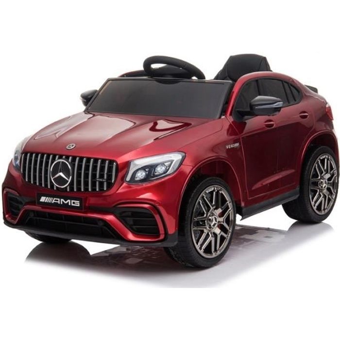 Mercedes Benz Glc63 S 12v Bordeaux Rouge Voiture Electrique Enfant Vehicule Bebe Jouet 12 Volts Cdiscount Jeux Jouets