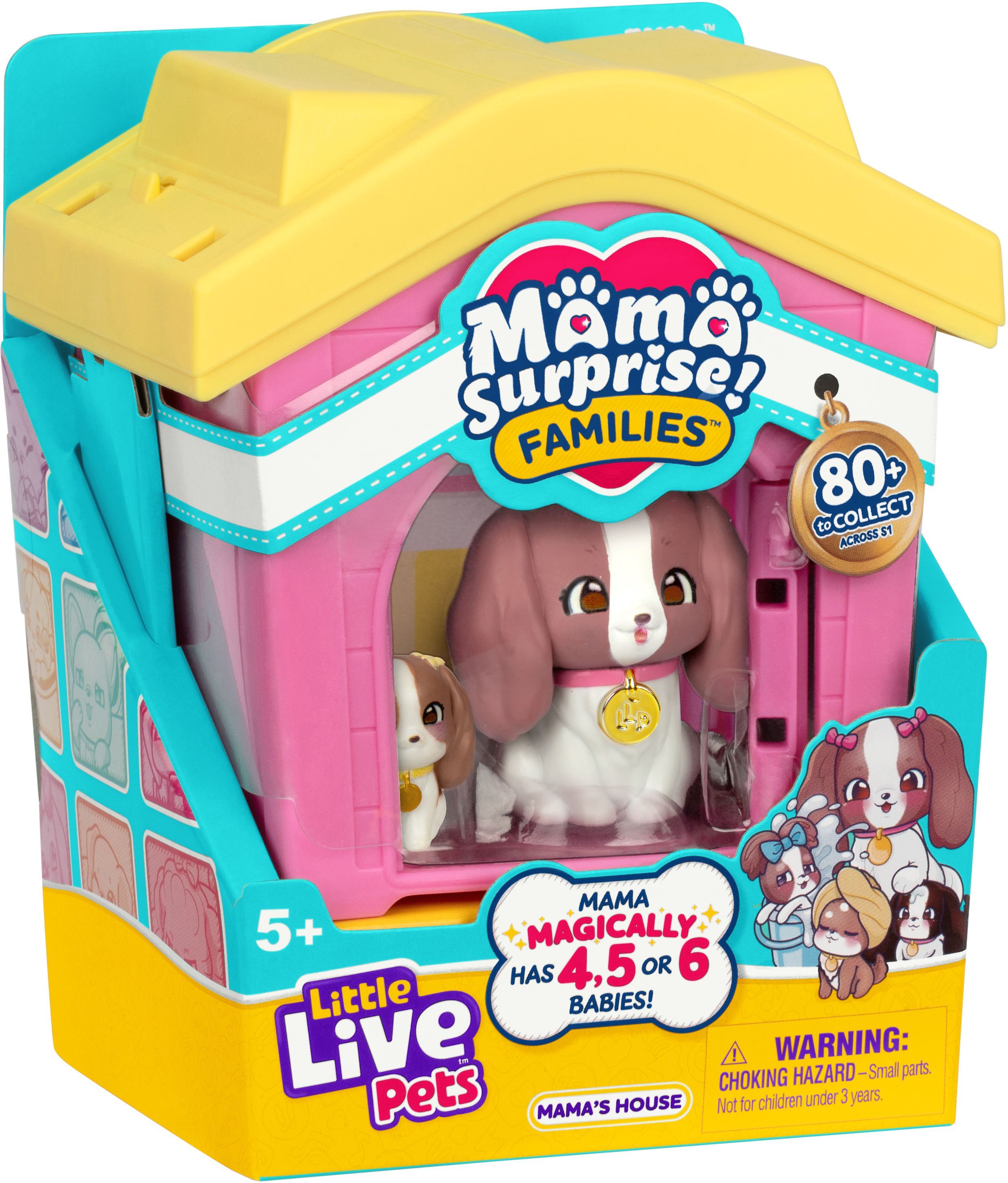 Peluches interactives Little Live Pets Maman et Bébés Mama Surprise Families Modèle aléatoire - vue 2