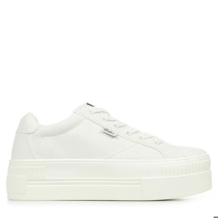 Buffalo Baskets en coton organique femme Buffalo Paired - BUFFALO - Blanc - Écologique - Confortable - Stylée