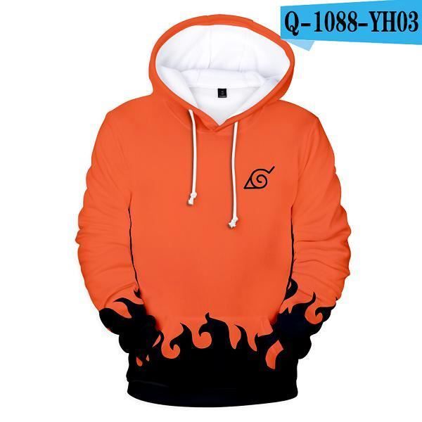 Sweats à capuche,2020 japonais Animation Naruto Yondaime sweat à ...
