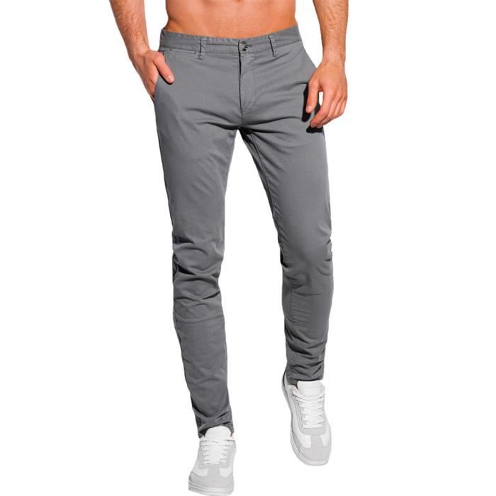 Pantalon chino pour homme Pantalon 1090 gris
