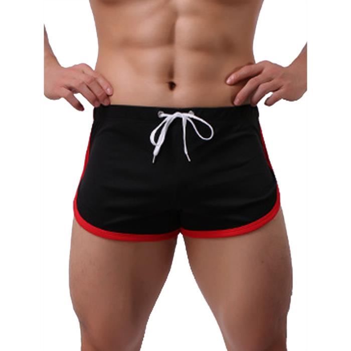 Short Homme Sport Court avec Poche, Bermuda Sport Homme, Été Short De Course Séchage Rapide Pantalon Court Taille Élastique Respirant Short De Plage Short Homme Sport Court avec Poche, Bermuda Sport Homme, Été Short De Course Séchage Rapide Pantalon Court Taille Élastique Respirant Short De Plage