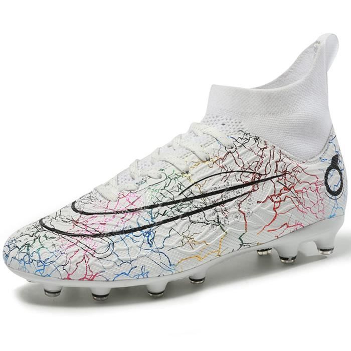 Chaussures De Foot Montantes – Crampons FG/TF Antidérapants – Homme – Comfytrip