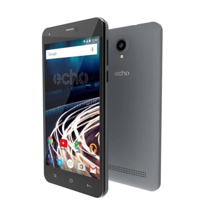 Smartphone Echo Push Dark Gray Cdiscount Téléphonie