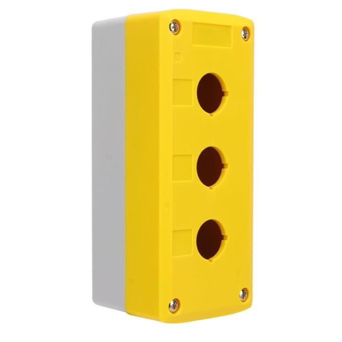 Boîtier De Commande étanche IP67 Avec Bouton-poussoir 3 Positions – Parfait Pour Installations Extérieures