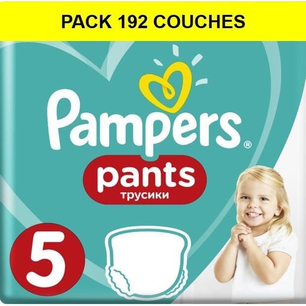 Pampers Baby Dry Pants Couchesculottes Taille 5 12 à 17 kg