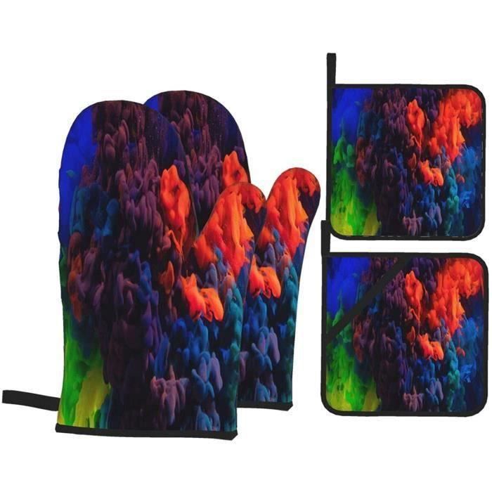 Maniques Professionnelles Goldman - Résistantes à 350°C, 40cm, Pour Barbecue Et Four