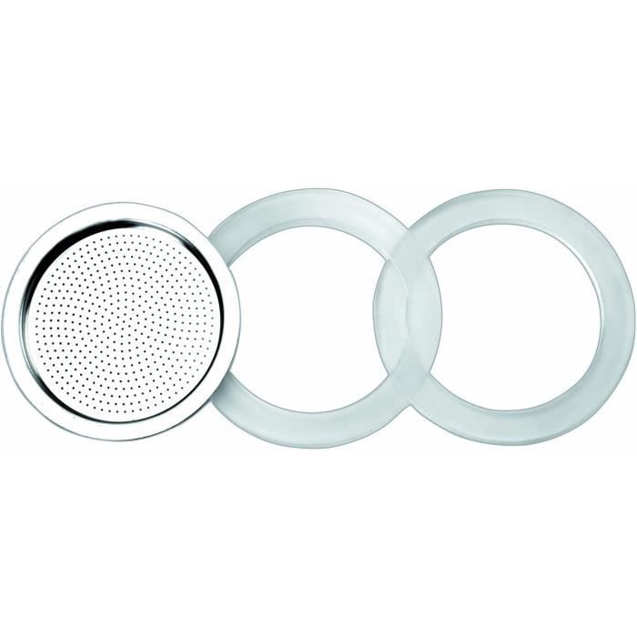 Joint En Silicone Pour Machine à Café Delonghi EC680/EC685 - Diamètre Ext. 58mm, Int. 46mm - Lot De 2