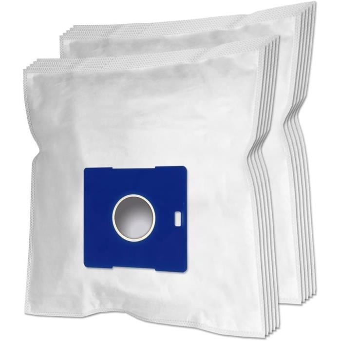 PakTrade 10 Sacchetti per Aspirapolvere + 10 Profumi + Filtro per Aspirapolvere Dirt Devil DD7014-1 1000 W Feuer-Rot, DD7275-3 Rebel 75 HF