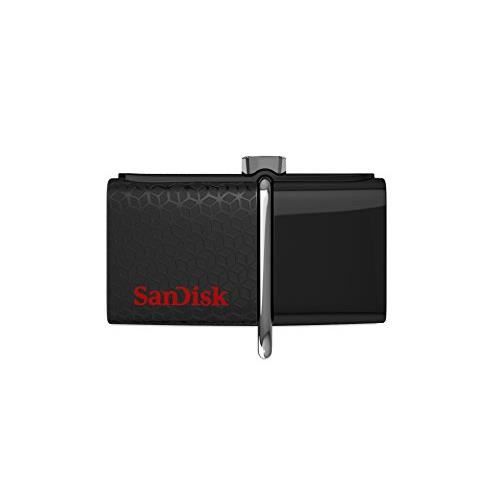 Clé USB - SanDisk - Ultra 32GO - USB 3.0 - Jusquà 150Mo/s - Noir
