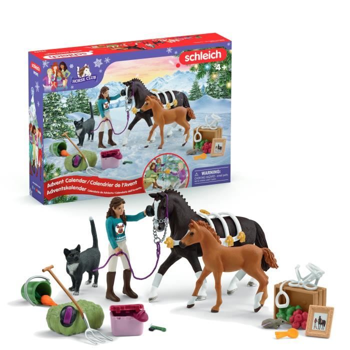 Calendrier de lAvent Horse Club SCHLEICH 99092 Club 24 super