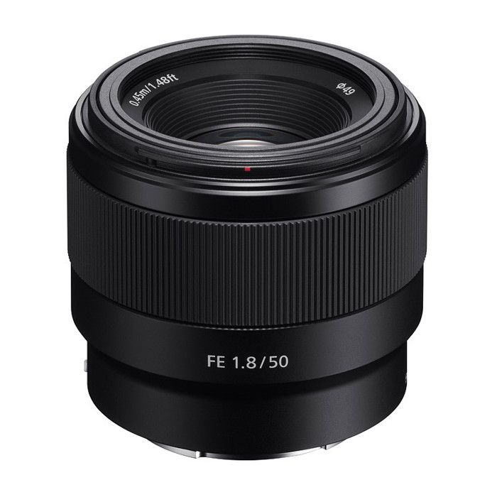 Objectif pour Hybride SEL FE 50 mm f1.8 - vue 8