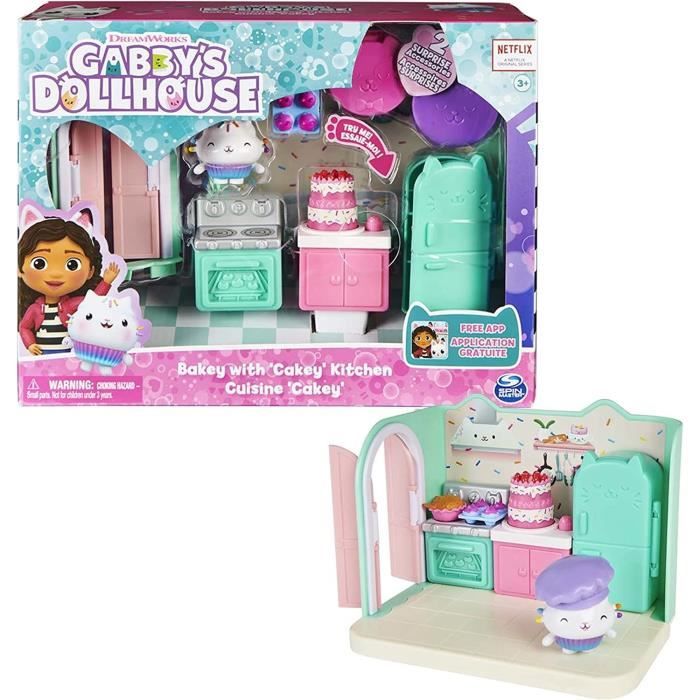 Gabby's dollhouse gabby et la maison magique multicolore Spin