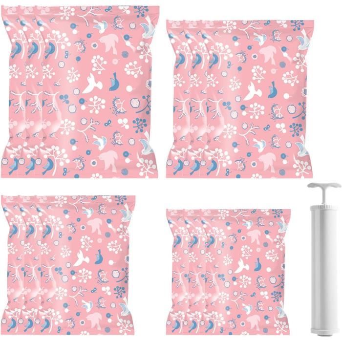 Sac Sous Vide Vetement Aspirateur 21 Pièces, Sacs À Vide 4Xl 4L 4M 4S 5