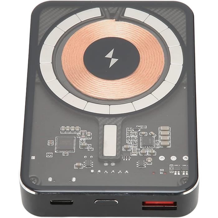 Powerstation CAPTOK 88,8 Wh 230V – Batterie Externe Avec Prise, Charge Sans Fil 10W, Solaire Compatible, Lampe LED Camping