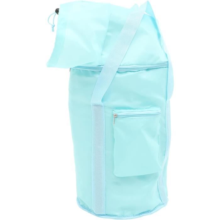 Seau Pliable 5L SAMMART - Portable Pour Pêche, Camping Ou Plage (Gris/Noir)