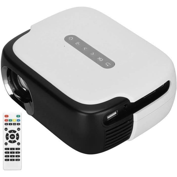 Projecteur Portable 1080P Full Hd Pris En Charge, Mini Projecteur Avec