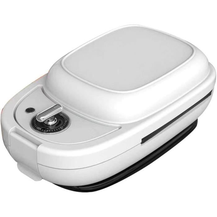 Machine à Sandwich Et à Gaufres - 4 En 1 Antiadhésive - Pour Panini, Gaufres, Pies - Poignées Inox Anti-brûlure - 2