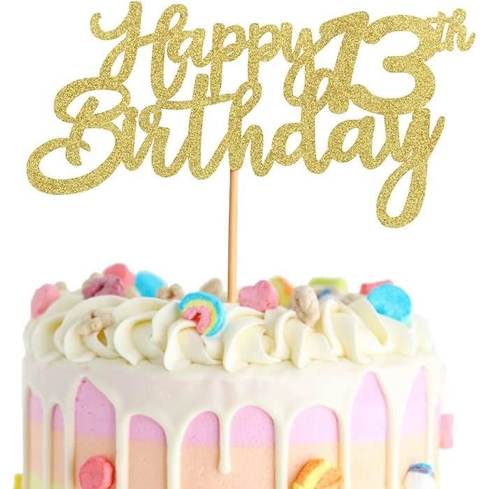 Décoration Gâteau Anniversaire Cake Topper Enfants - Thèmes Dessins Animés Fêtes Garçons Filles
