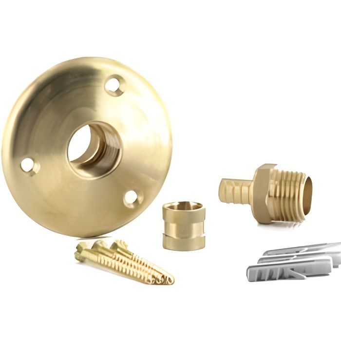 Details about   10mm ID X 1/8" Flexible Femelle NPT Laiton Voiture 5pcs Raccord Cranté 