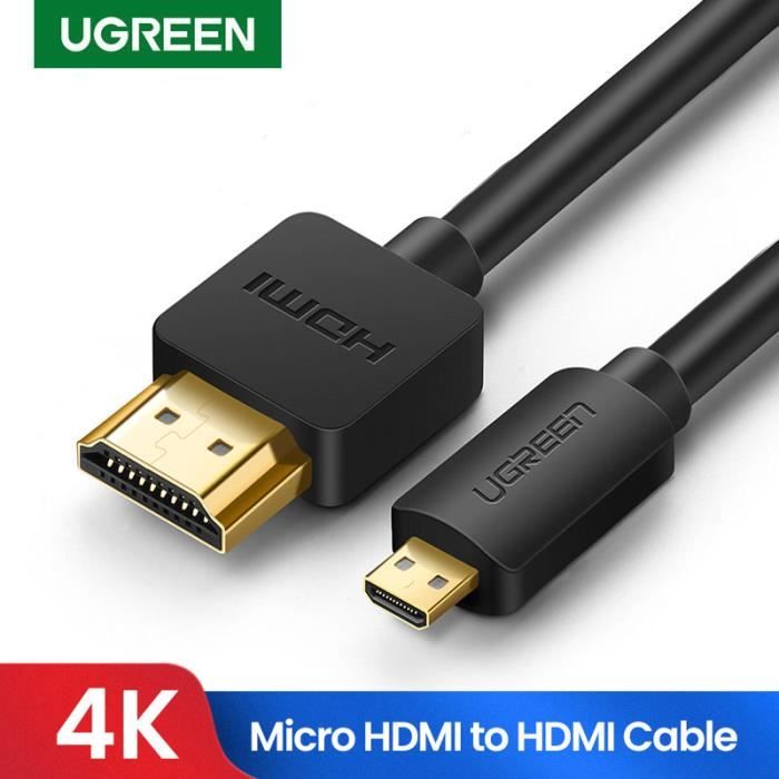 Câble USB C Vers, Adaptateur Interface Multimédia 4K à 60Hz Type C Vers HD, Pour Moniteurs Projecteurs HDTV Ordinateur Portable PC De Bureau Tablette