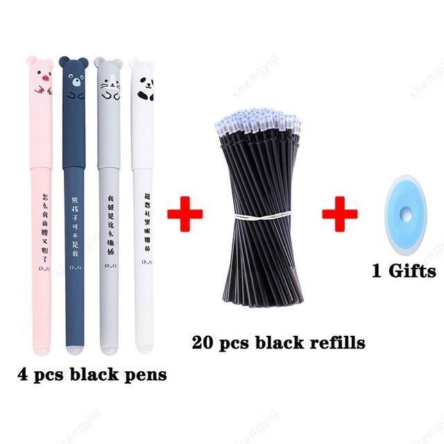 Recharges Effaçables Pour Stylo Pilot Frixion - 12 Mines 0.7mm (4 Noires, 4 Bleues, 2 Rouges, 2 Vertes), Encre Thermosensible - 6